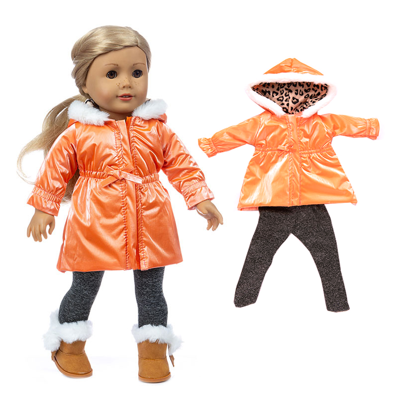 Toddler Legging Set - Doll Jacket Pants Set 18 Inch