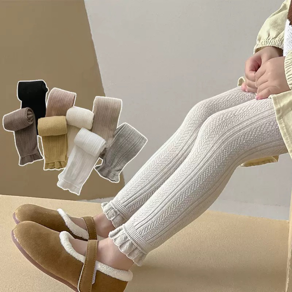 Toddler Legging Set - 1pcs Girl Spring Summer Solid Kid