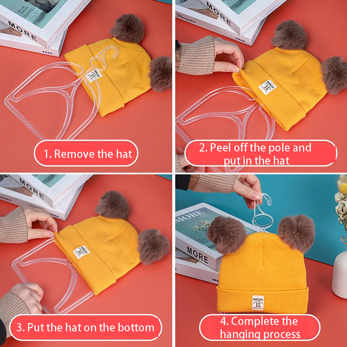Simple Hat Display Rack Baby C - Baby Clothing Hanging Rack บทวิจารณ์และราคา