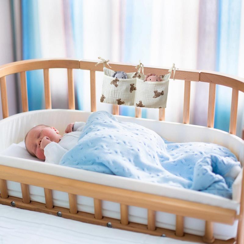 Baby Crib Organizer Cot Caddy  - Baby Clothing Bag บทวิจารณ์และราคา