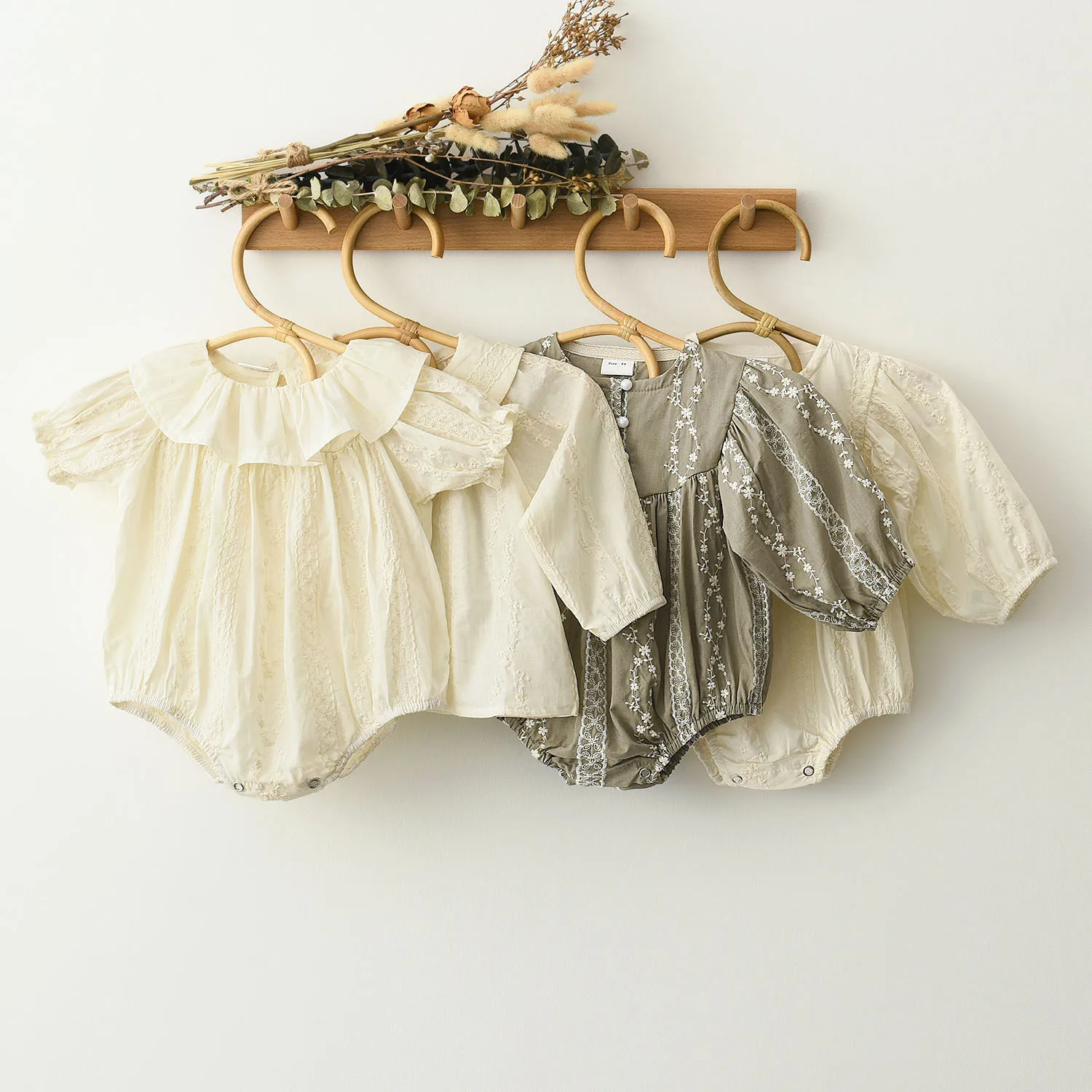 Spring Cotton Lace Infant Girl - Baby Clothing Stores บทวิจารณ์และราคา