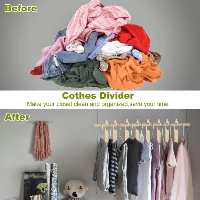 Blank Clothing Rack Divider, W - Baby Clothing Hanging Rack บทวิจารณ์และราคา