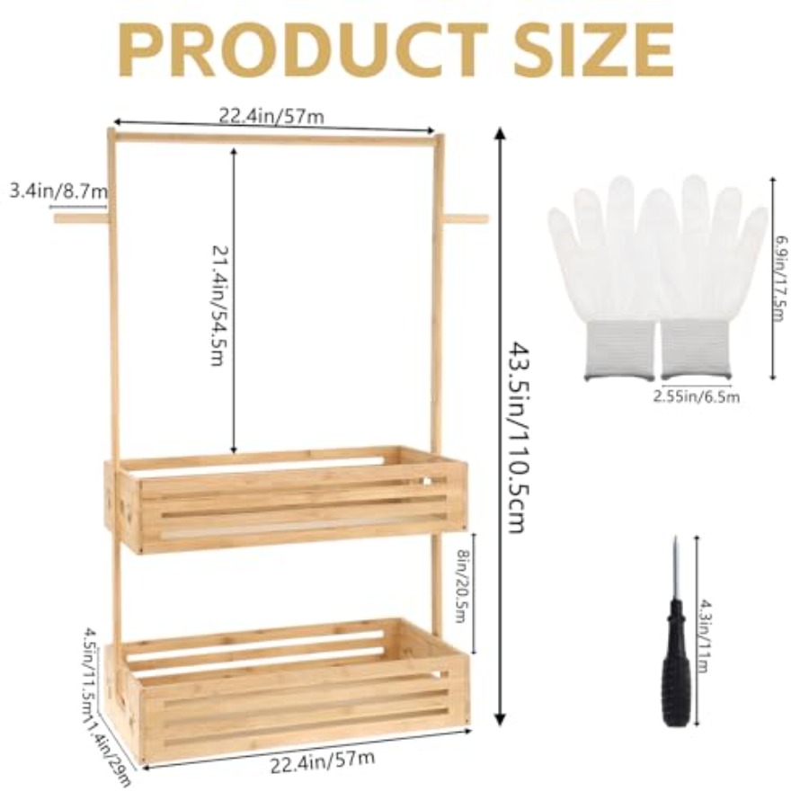 Extra Large Clothing Rack for  - Baby Clothing Hanging Rack บทวิจารณ์และราคา