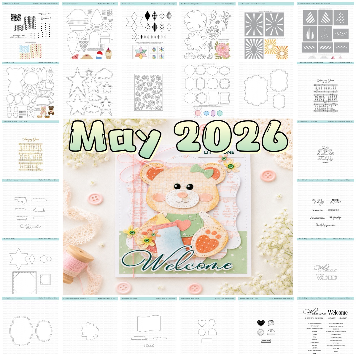 Summer 2026 Bear Florals Baby  - Baby Clothing Bag บทวิจารณ์และราคา