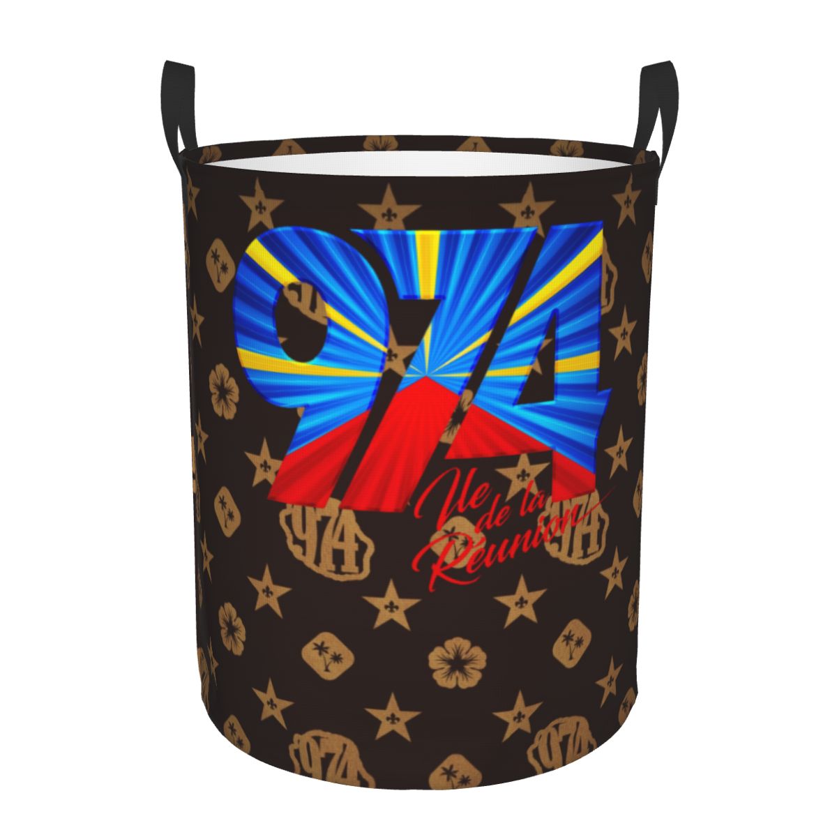 974 Reunion Island Logo Laundr - Baby Clothing Basket บทวิจารณ์และราคา