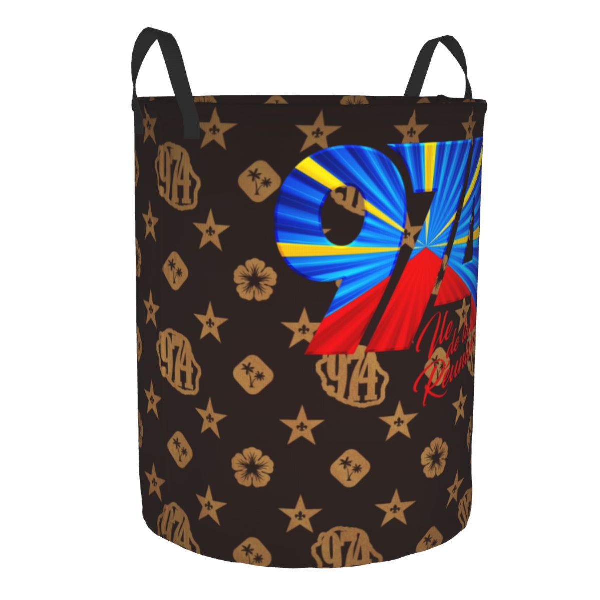 974 Reunion Island Logo Laundr - Baby Clothing Basket บทวิจารณ์และราคา