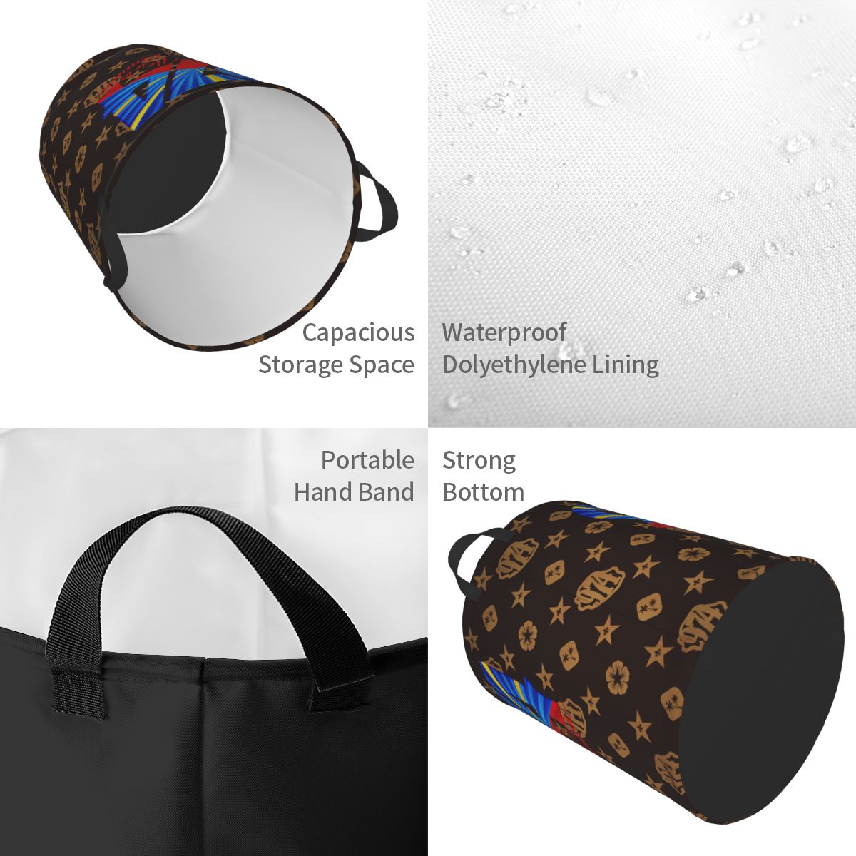 974 Reunion Island Logo Laundr - Baby Clothing Basket บทวิจารณ์และราคา