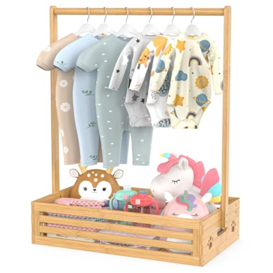 Baby Clothing Rack for Toddler - Baby Clothing Hanging Rack บทวิจารณ์และราคา