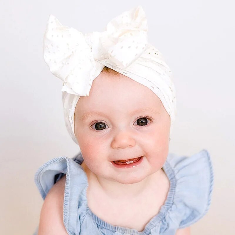 3Pcs Summer Baby Bow Turban Ha - Baby Hat Beanie บทวิจารณ์และราคา