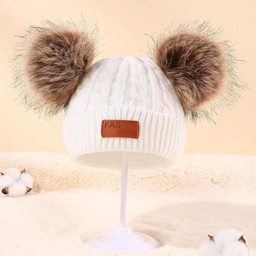 Solid Color Baby Hat Scarf Glo - Baby Hat Beanie บทวิจารณ์และราคา