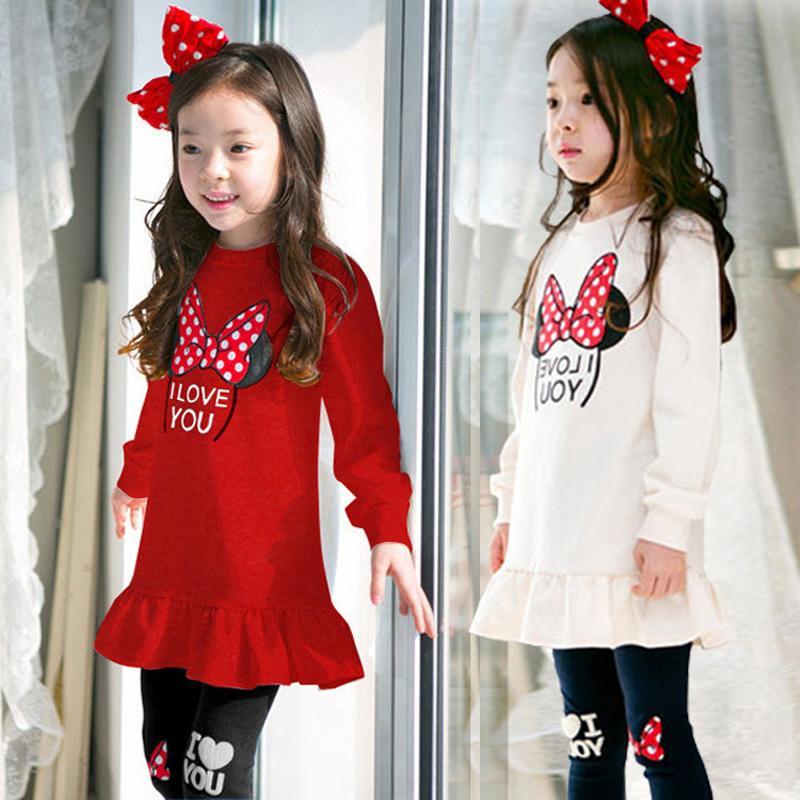Kids Clothing Set Spring Autum - Toddler Legging Set บทวิจารณ์และราคา