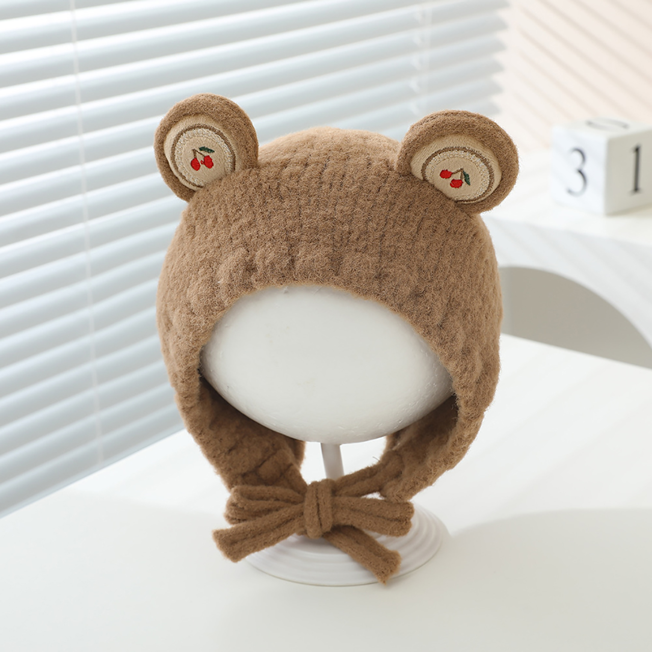 Autumn Winter Baby Knitted Hat - Baby Hat Beanie บทวิจารณ์และราคา