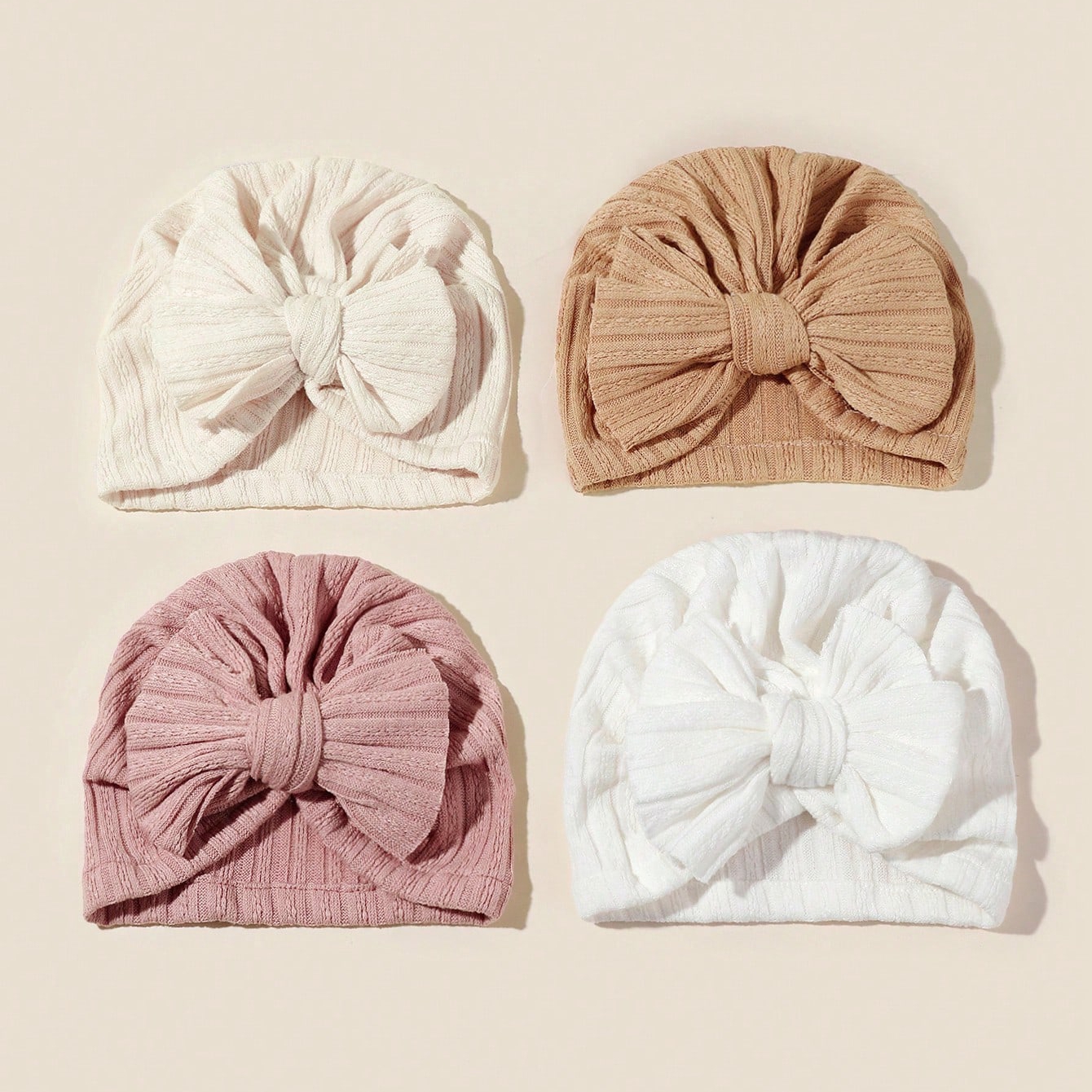Bowknot Knitted Baby Autumn Wi - Baby Hat Beanie บทวิจารณ์และราคา
