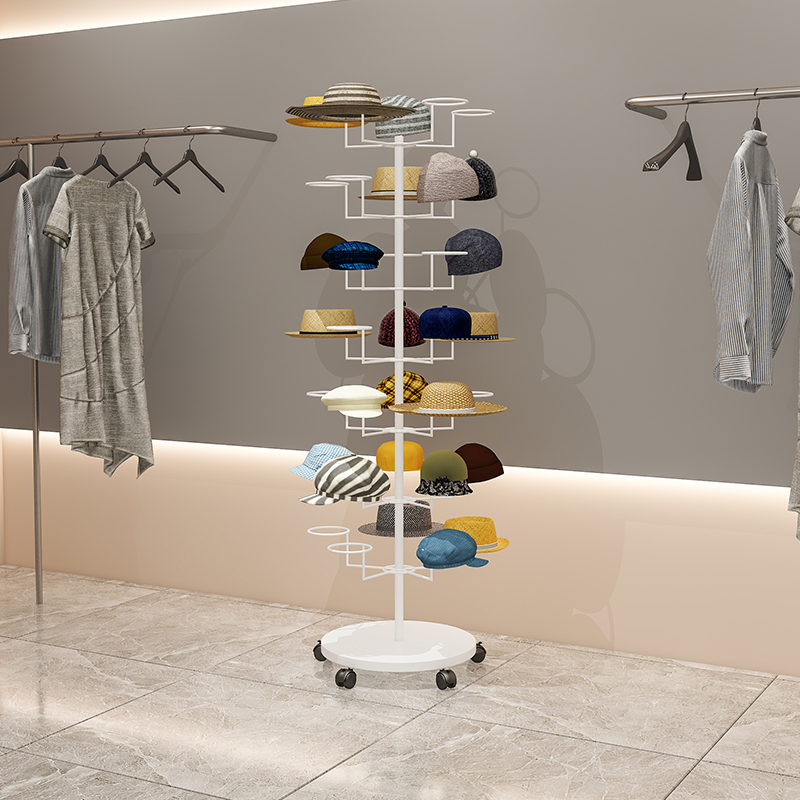Hat display rack Floor-to-ceil - Baby Clothing Hanging Rack บทวิจารณ์และราคา