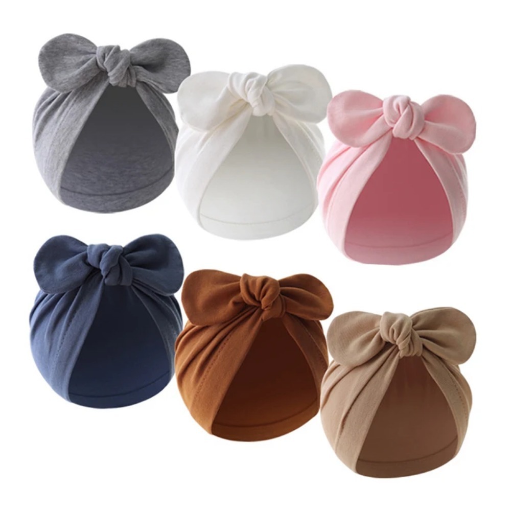 Cute Bunny Ears Baby Turban Ha - Baby Hat Beanie บทวิจารณ์และราคา
