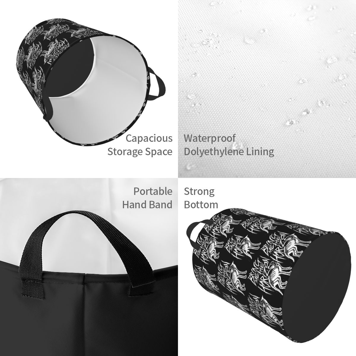 Custom Hot Metal Rock Brand Br - Baby Clothing Basket บทวิจารณ์และราคา