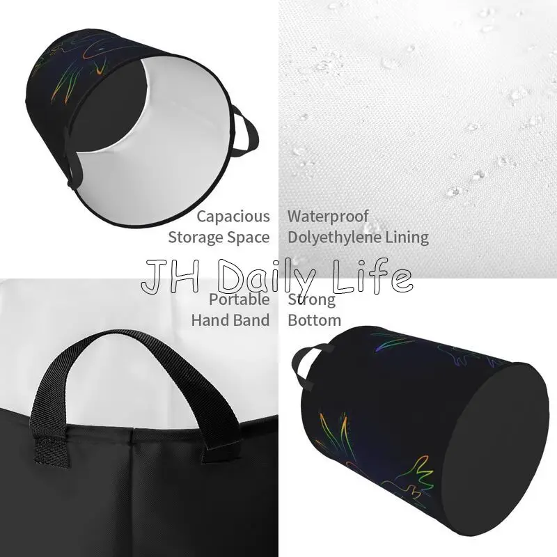 Rainbow Axolotl Laundry Basket - Baby Clothing Basket บทวิจารณ์และราคา