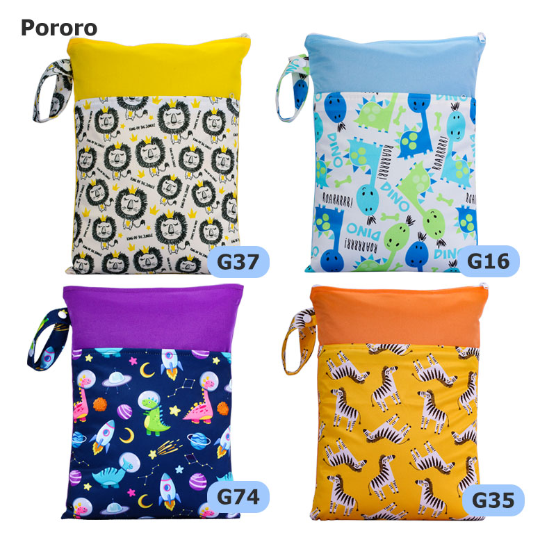 Pororo baby Reusable diaper ba - Baby Clothing Bag บทวิจารณ์และราคา