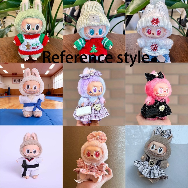 15 17cm For Labubu Doll Blind  - Baby Clothing Clearance บทวิจารณ์และราคา