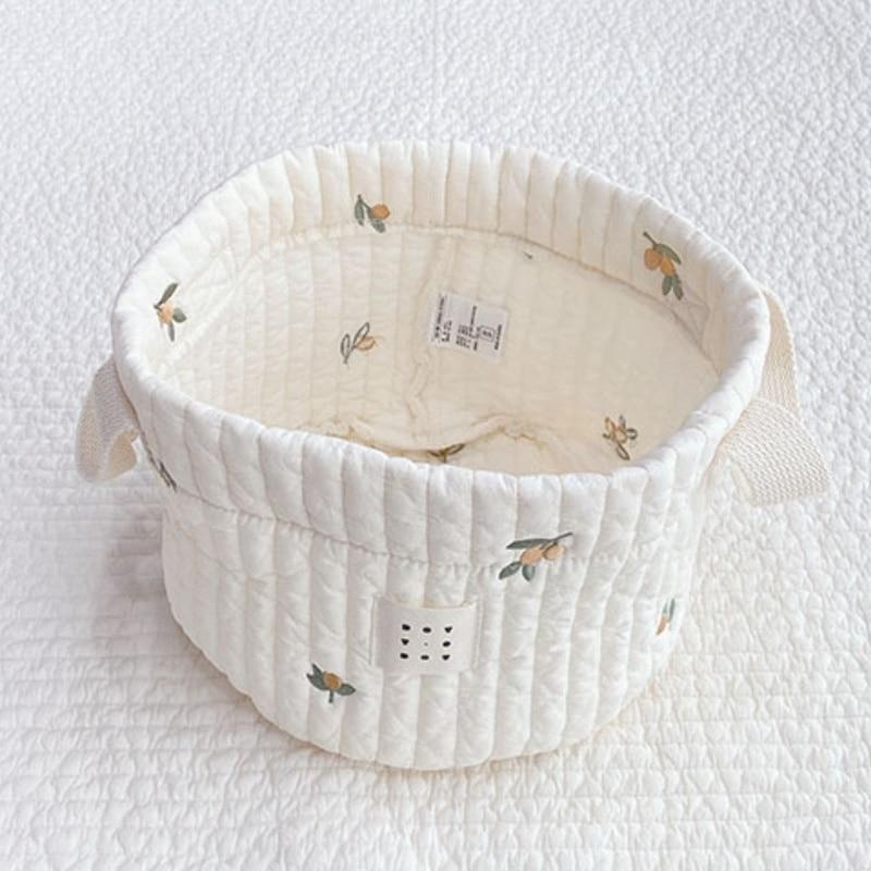 Cute Bear Embroidery Diaper Ba - Baby Clothing Basket บทวิจารณ์และราคา