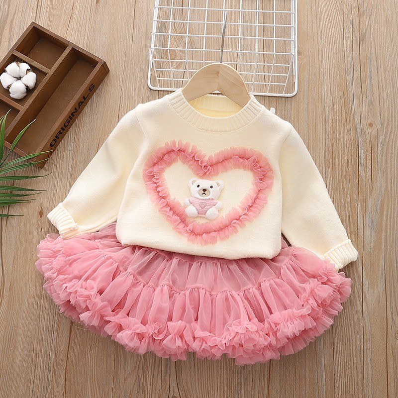 Girl's Jumper Set Autumn and W - Baby Clothing Jumper บทวิจารณ์และราคา