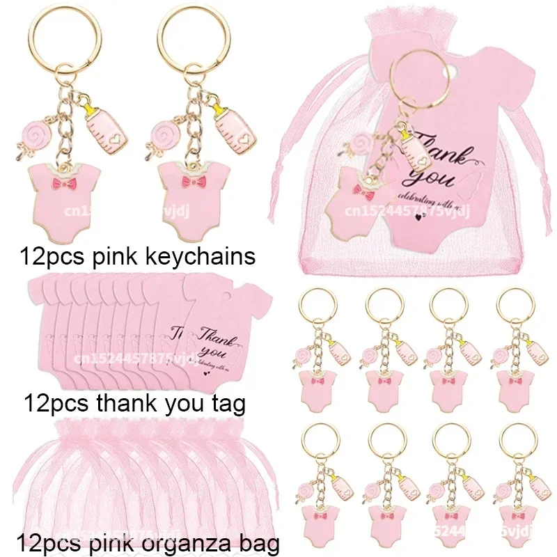 12 Set Baby Shower Favors Gues - Baby Clothing Bag บทวิจารณ์และราคา