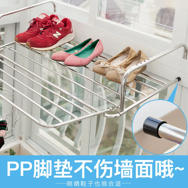 Extendable Stainless Steel Fol - Baby Clothing Hanging Rack บทวิจารณ์และราคา