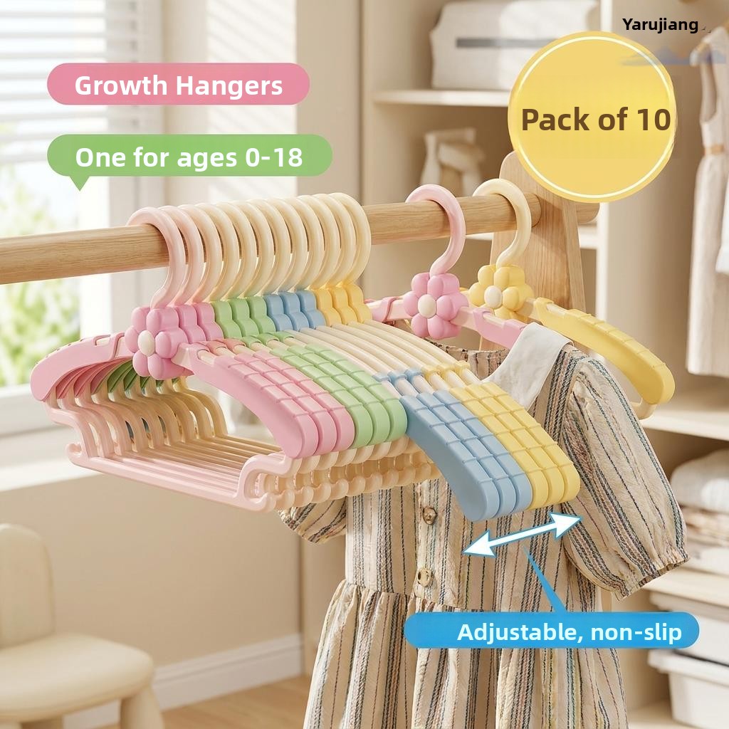 Thickened Baby Clothes Hanger  - Baby Clothing Hanging Rack บทวิจารณ์และราคา