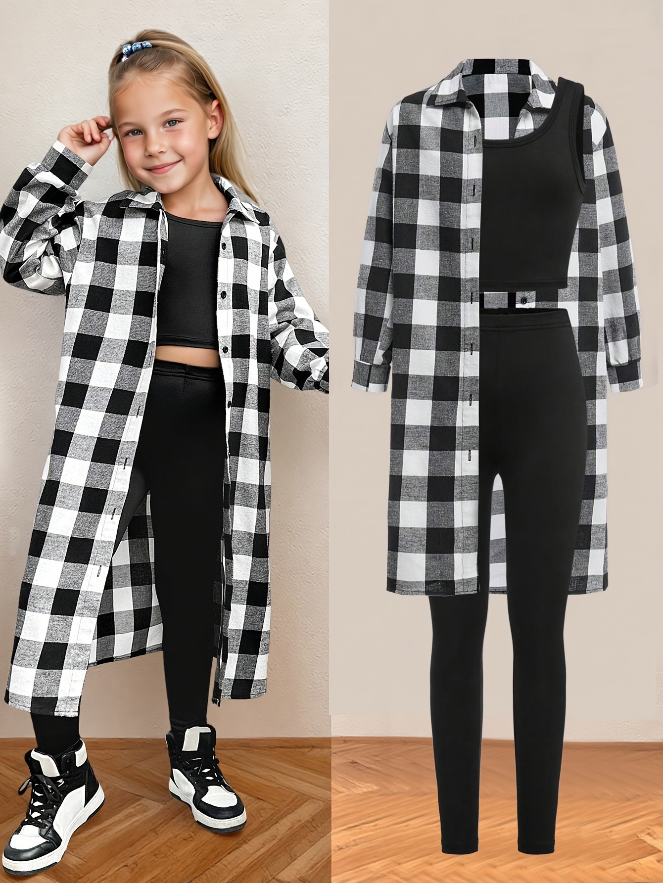 Comfy Kids Girls 3-Piece Set,  - Toddler Legging Set บทวิจารณ์และราคา