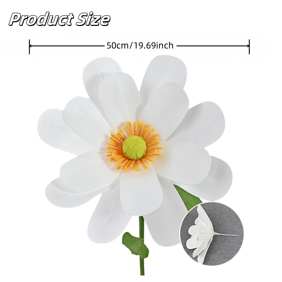 50 Cm Artificial Giant White F - Baby Clothing Stores บทวิจารณ์และราคา