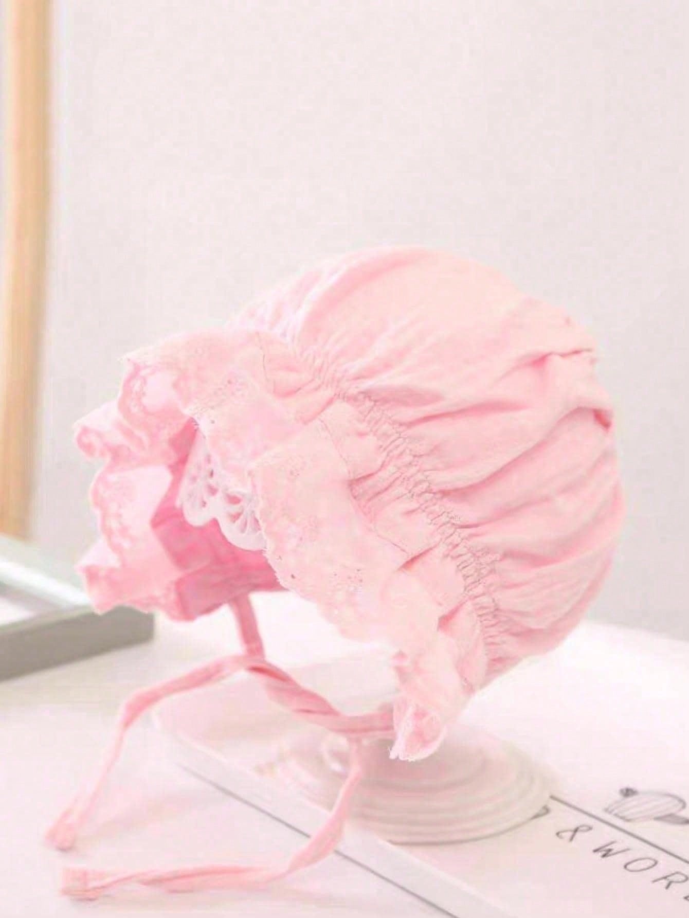 1Pc Vintage Lace Floral Baby B - Baby Hat Beanie บทวิจารณ์และราคา