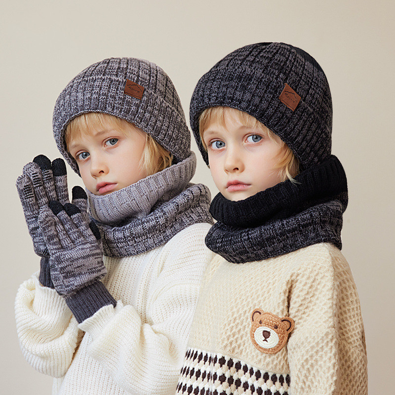 1 Set 4-10Y Children Baby Boy  - Baby Hat Beanie บทวิจารณ์และราคา