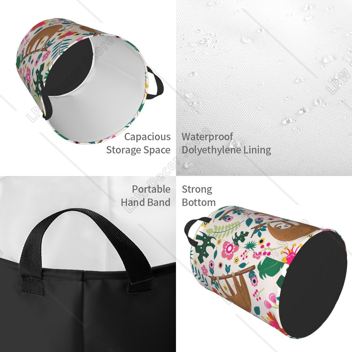 Custom Folivora Lovely Monkey  - Baby Clothing Basket บทวิจารณ์และราคา