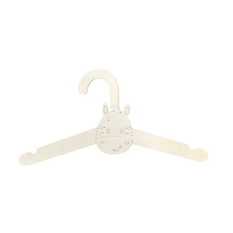 ABRE-20PCS Cute Wooden Clothes - Baby Clothing Hanging Rack บทวิจารณ์และราคา