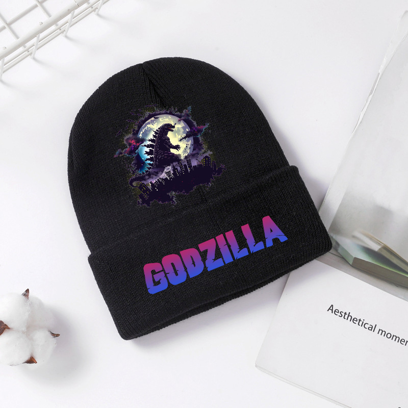 Godzilla Knitted Hat Winter Sp - Baby Hat Beanie บทวิจารณ์และราคา