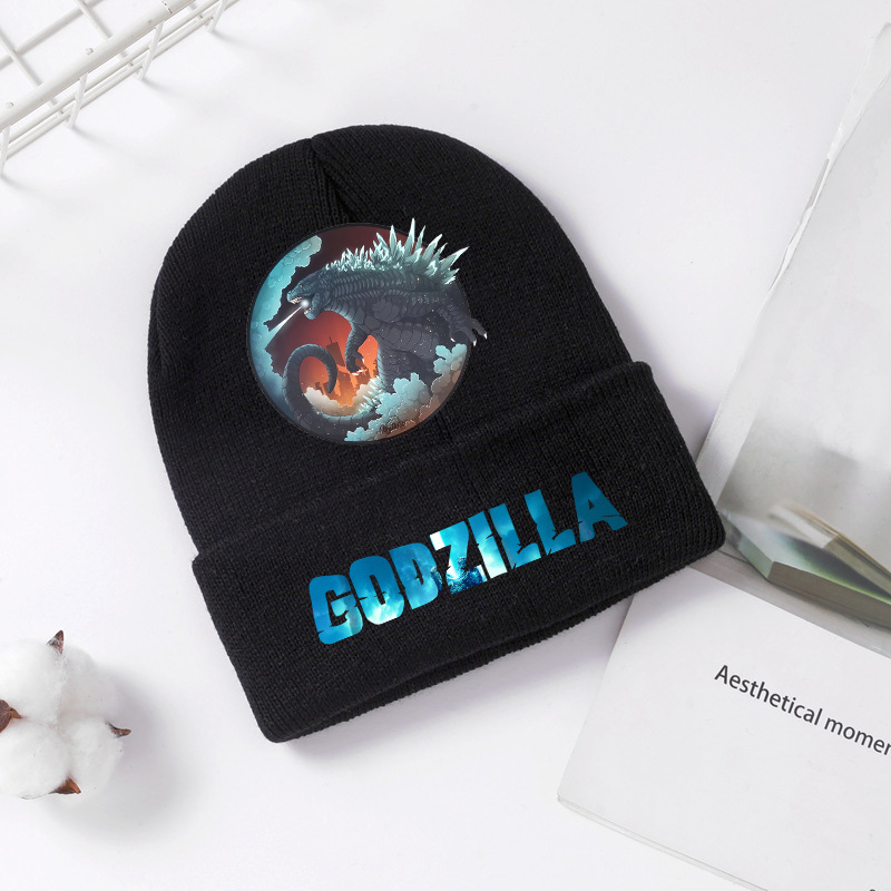 Godzilla Knitted Hat Winter Sp - Baby Hat Beanie บทวิจารณ์และราคา