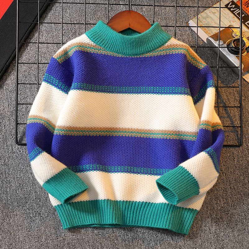 Boys Knitted Sweater New Winte - Baby Clothing Jumper บทวิจารณ์และราคา