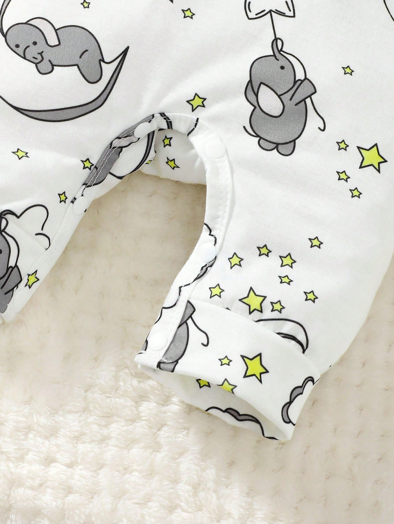 2pcs Baby Cute Cartoon Elephan - Baby Clothing Wholesale บทวิจารณ์และราคา