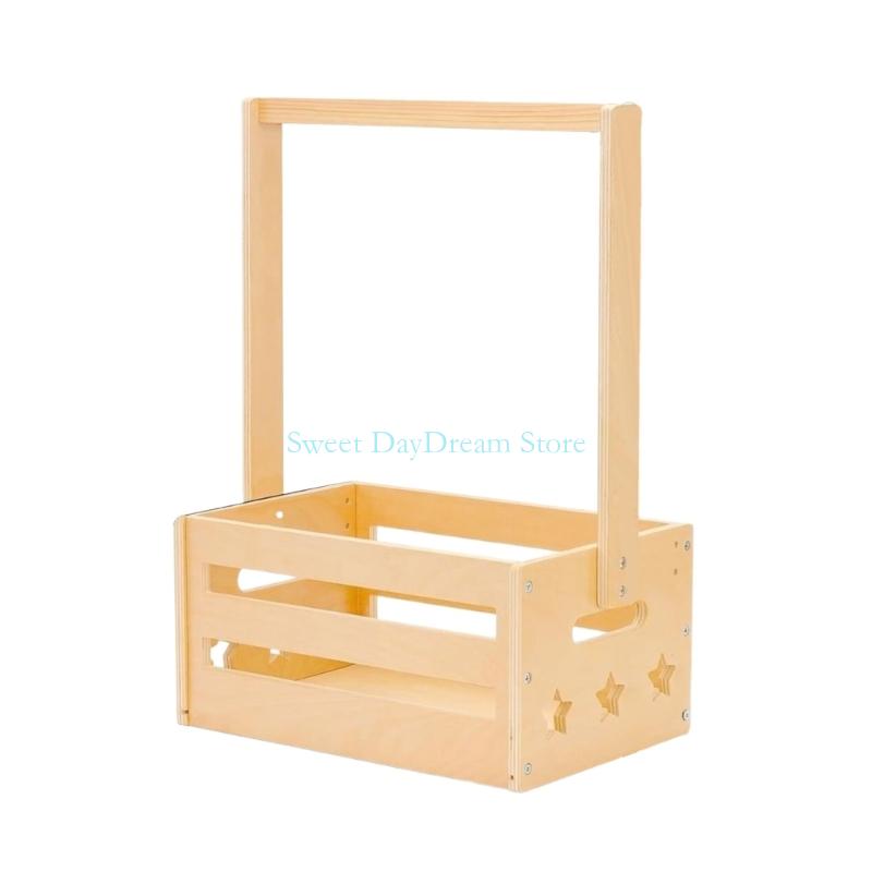 Y88C Wooden Baby Showers Gift  - Baby Clothing Basket บทวิจารณ์และราคา