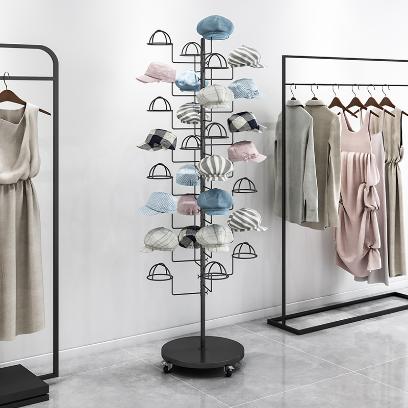 Hat display stand Floor-to-cei - Baby Clothing Hanging Rack บทวิจารณ์และราคา