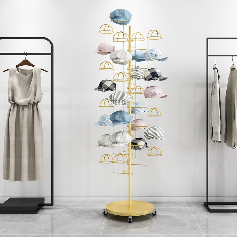 Hat display stand Floor-to-cei - Baby Clothing Hanging Rack บทวิจารณ์และราคา